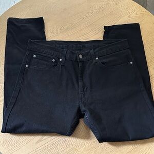 Men's Black Levi's 512 34x30 NWOT